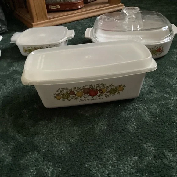 Corningware Corelle Spice of life design 8pc set vintage or the